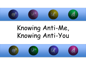 Knowing Anti-Me, Knowing Anti-You - Education