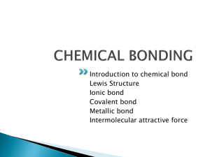 2. Chemical Bond