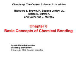 Chemical Bonds, Lewis Dot Structures & Formal Charge Worksheet
