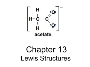 Lewis structures