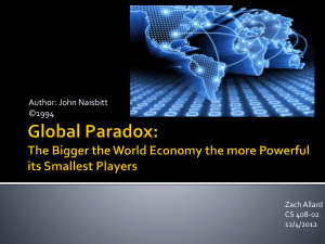 Global Paradox PowerPoint