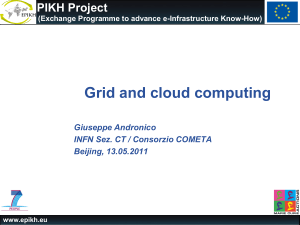 Grid & Cloud computing
