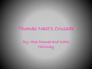 Thomas Nast`s Crusade