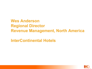 Revenue Management - Caribbean Hotel & Tourism Association