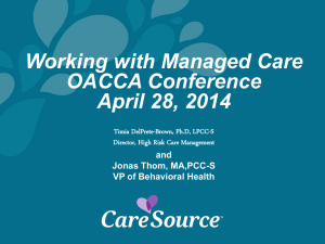 Who is CareSource? - Ohio Association of Child Caring Agencies