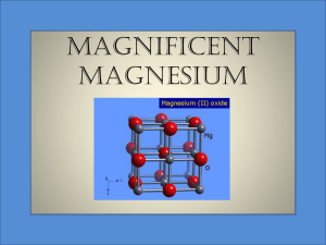Magnificent Magnesium - Pennington Biomedical Research Center