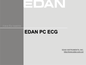 EDAN PC ECG