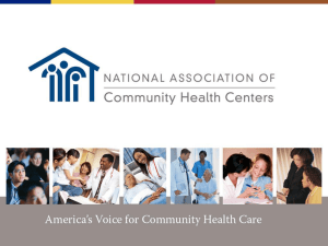 Joe Gallegos, National Association of Community Health Centers
