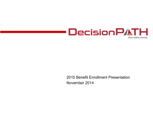 2015 Enrollment Presentation (PowerPoint)