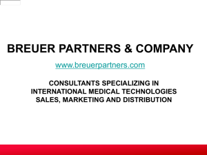 Capabilities - Breuer Partners & Company