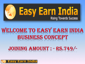 Product - easy earn india