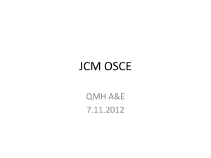 OSCE (Answer)