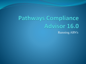 Pathways Compliance Advisor 16.0