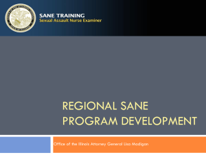 Workshop on Developing a Regional Plan for Providing SANE