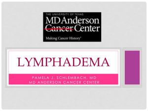Lymphadema - Sisters Network Inc.