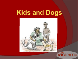 B7 Kids and Dogs - a community resource Galawin`ku