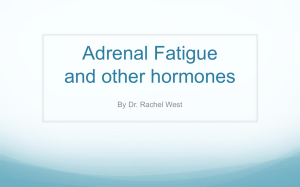 Adrenal Fatigue by Dr. Rachel West
