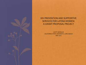 HIV Prevention and Supportive Services for Latina Women