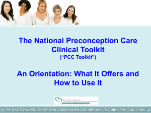 Who is This Toolkit For? - Before, Between & Beyond Pregnancy