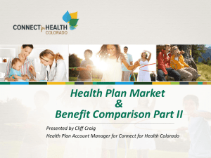 Health Plan Distinction and Shopping Presentation Part 2