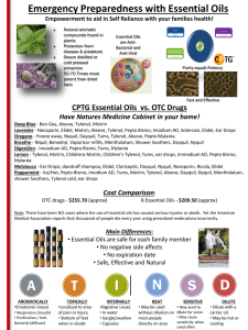 CPTG Essential Oils vs. OTC Drugs Have Natures Medicine Cabinet