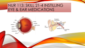 Instill Eye-drops – cont`d - Attack Those Nursing Skills