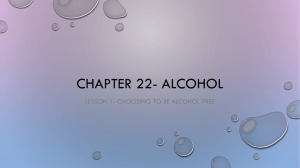 Chapter 22- Alcohol L1
