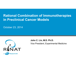 Rational Combinations in Cancer Immunotherapy