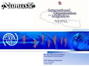 National TB Seminar Pokhara (14-Jul