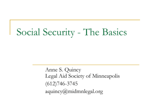 Disability Determinations for Social Security, SSI and MA