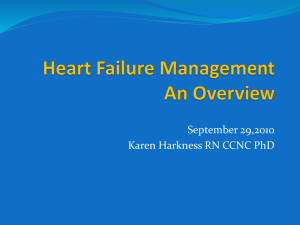 NP-Heart Failure Management- Brenda