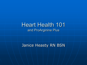 Heart Health101 and ProArg-9+ By Janice Heasty