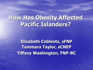 How Has Obesity Affected Pacific Islanders?
