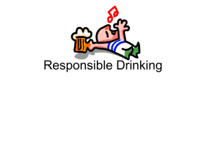 Responsible Drinking Presentation