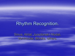 Rhythm Recognition.
