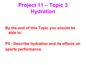 Hydration 2