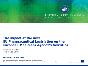 The new EU pharma package