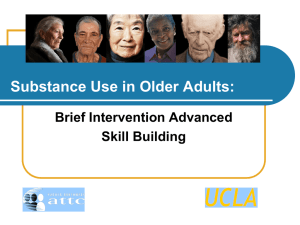 Clinical Tools for Treating Older Adults with COD