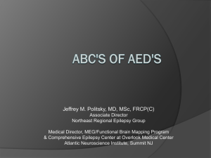 ABCs of AEDs: Jeffrey Politsky, M.D.