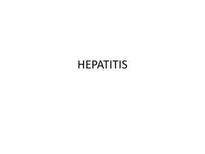 Hepatitis Part 1