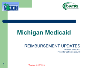 Medicaid Updates 2013