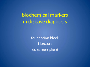 Biochemical Markers