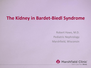 The Kidney in Bardet-Biedl Syndrome