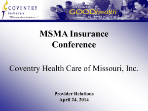 Coventry - Missouri State Medical Association