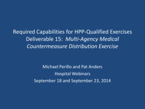 Required Capabilities for HPP-Qualified Exercises