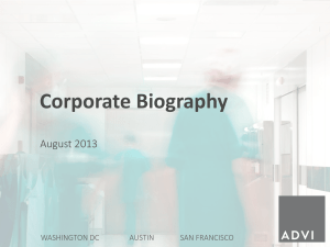 Corporate Biography