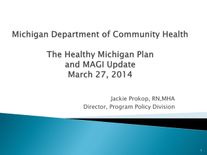 Healthy Michigan Power Point 2014
