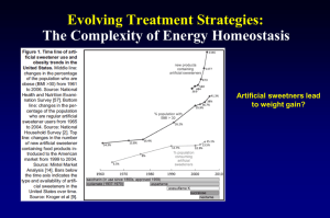 Energy Homeostasis
