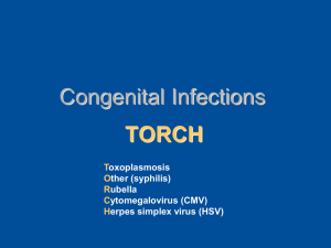 Congenital Infections - DrSQ