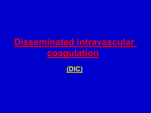 10-Disseminated intravascular coagulationppt